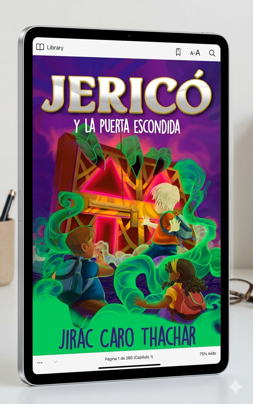 tablet y libro